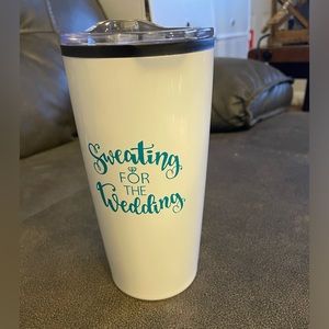 “Sweating for the wedding” mug